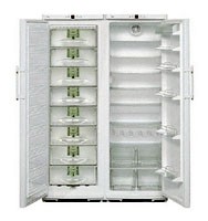Refrigerator Liebherr SBS 7201 larawan, katangian