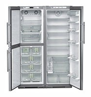 Refrigerator Liebherr SBSes 7051 larawan, katangian