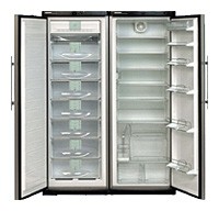 Refrigerator Liebherr SBSes 74S2 larawan, katangian