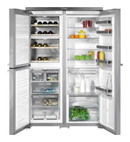 Refrigerator Miele KFNS 4925 SDEed larawan, katangian