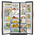 Kühlschrank Samsung RS-26 MBZBL 91.20x178.80x78.80 cm