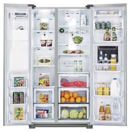 Refrigerator Samsung RSG5FURS larawan, katangian