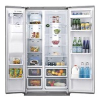 Refrigerator Samsung RSH7UNPN larawan, katangian