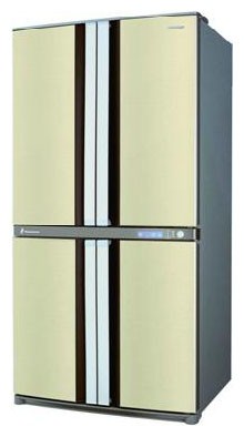 Refrigerator Sharp SJ-F90PEBE larawan, katangian