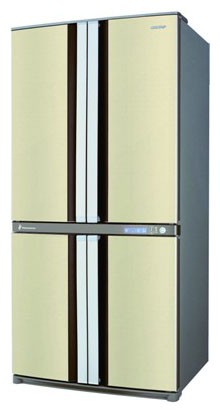 Kjøleskap Sharp SJ-F95PEBE Bilde, kjennetegn