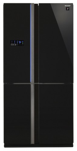 Kjøleskap Sharp SJ-FS820VBK Bilde, kjennetegn