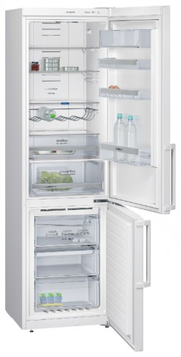 Refrigerator Siemens KG39NXW32 larawan, katangian