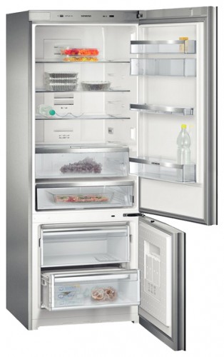 Refrigerator Siemens KG57NSB32N larawan, katangian