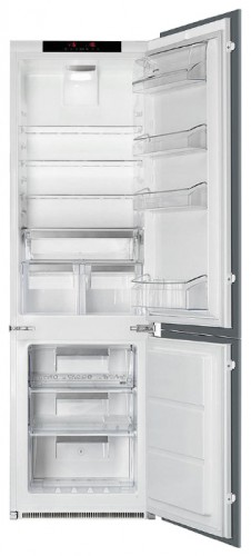 Refrigerator Smeg C7280NLD2P larawan, katangian