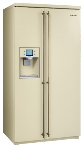 Tủ lạnh Smeg SBS8003P ảnh, đặc điểm