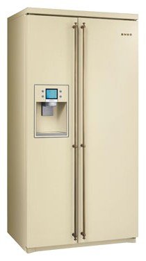 Refrigerator Smeg SBS800PO1 larawan, katangian