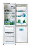 Buzdolabı Stinol RFC 370 BK fotoğraf, özellikleri