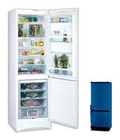 Refrigerator Vestfrost BKF 404 E58 Blue larawan, katangian