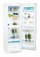 Refrigerator Vestfrost BKS 385 E40 Silver larawan, katangian