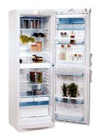 Refrigerator Vestfrost BKS 385 R larawan, katangian
