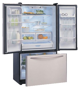 Refrigerator Whirlpool G 20 E FSB23 IX larawan, katangian