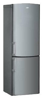 Refrigerator Whirlpool WBC 3525 NFX larawan, katangian
