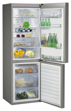 Refrigerator Whirlpool WBV 3398 NFCIX larawan, katangian