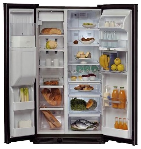 Refrigerator Whirlpool WSG 5556 A+M larawan, katangian