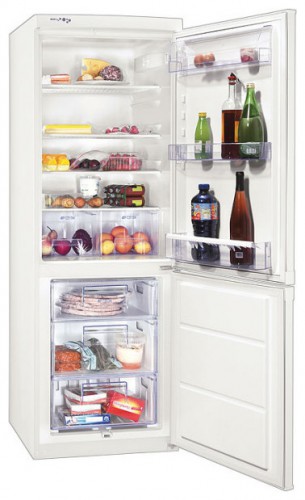 Refrigerator Zanussi ZRB 334 W larawan, katangian