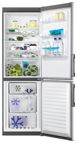 Refrigerator Zanussi ZRB 34237 XA larawan, katangian