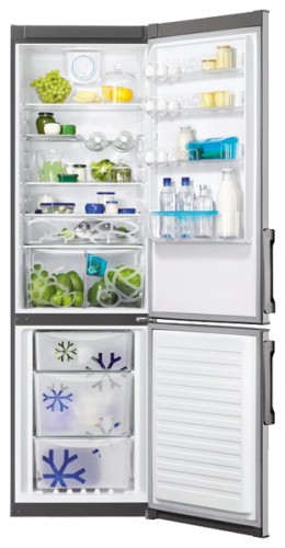 Refrigerator Zanussi ZRB 38338 XA larawan, katangian