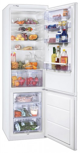 Køleskab Zanussi ZRB 640 W Foto, Egenskaber