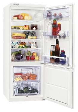 Refrigerator Zanussi ZRB 929 PW larawan, katangian
