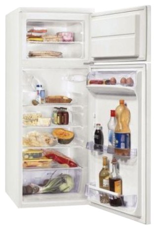Refrigerator Zanussi ZRT 27100 WA larawan, katangian