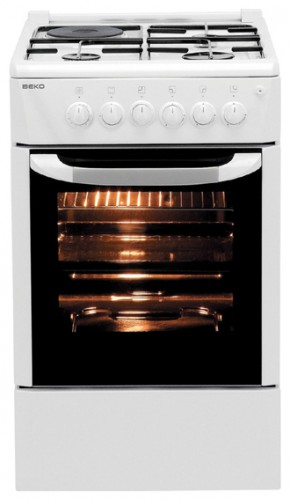 Кухонная плита BEKO CSE 53020 GW Фото, характеристики