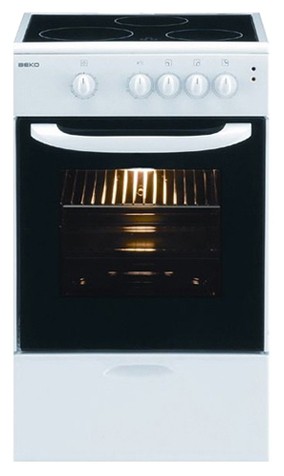 रसोई चूल्हा BEKO CSS 48100 GW तस्वीर, विशेषताएँ