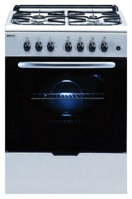 Кухонная плита BEKO G 6604 GMX Фото, характеристики