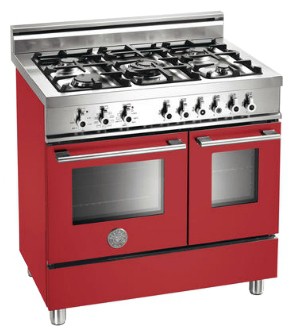 Кухонная плита BERTAZZONI W90 5 MFE RO Фото, характеристики
