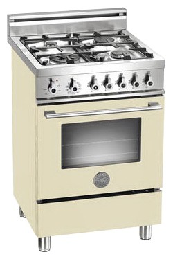 Estufa de la cocina BERTAZZONI X60 4 MFE CR Foto, características