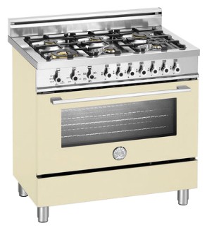 Кухонная плита BERTAZZONI X90 6 DUAL CR Фото, характеристики