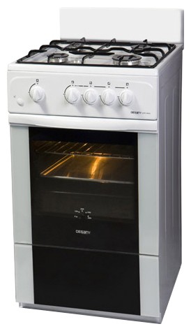 Кухонная плита Desany Optima 5511 WH Фото, характеристики