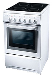 Kitchen Stove Electrolux EKC 500100 W Photo, Characteristics