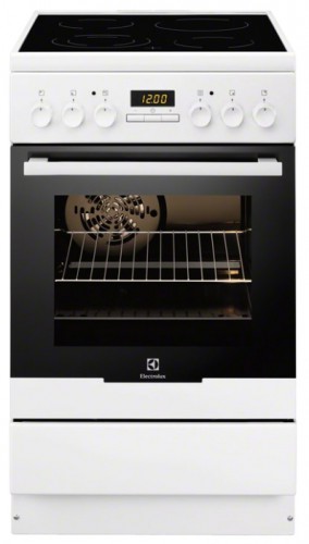 Estufa de la cocina Electrolux EKC 54550 OW Foto, características