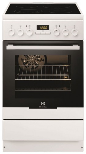 रसोई चूल्हा Electrolux EKC 954500 W तस्वीर, विशेषताएँ