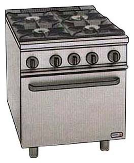 Кухонна плита Fagor CG 741 LPG фото, Характеристики