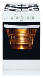 厨房炉灶 Hansa FCGW57001030 照片, 特点
