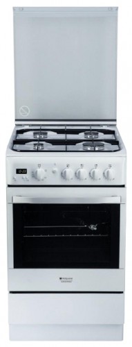 Кухонна плита Hotpoint-Ariston H5GG5F (W) фото, Характеристики