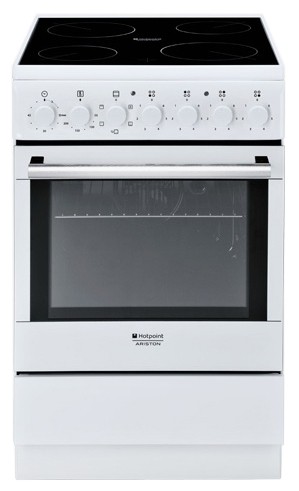Кухонная плита Hotpoint-Ariston H5VSH1A (W) Фото, характеристики