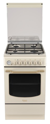 Кухонная плита Hotpoint-Ariston HT5GM4AFC (OW) Фото, характеристики