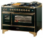 Кухонная плита ILVE M-120FR-MP Green 120.00x90.00x70.00 см
