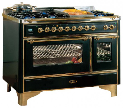 Кухонная плита ILVE M-120S5-MP Green Фото, характеристики