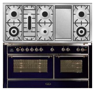 Кухненската Печка ILVE M-150FD-E3 Blue снимка, Характеристики