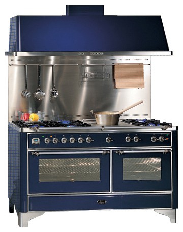 厨房炉灶 ILVE M-150S-MP Blue 照片, 特点