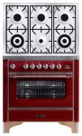 Kitchen Stove ILVE M-906D-VG Red 90.00x92.00x60.00 cm