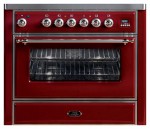 Kitchen Stove ILVE M-90B-MP Red 90.00x90.00x60.00 cm